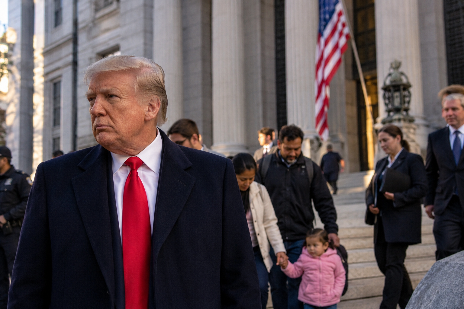 Trump Enfrenta nova Batalha Judicial sobre Cidadania por Nascimento nos EUA