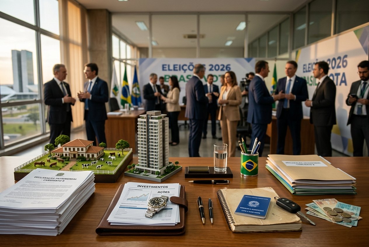 Patrimônio dos Presidenciáveis em 2026 Revela Grande Diferença entre Candidatos