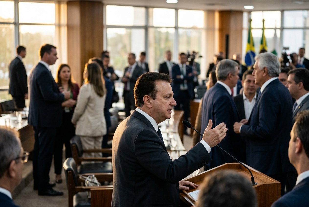 Kassab questiona Flávio e aposta alto em Caiado na corrida contra Lula
